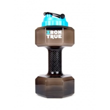 Бутылка-гантеля IRONTRUE  2,2 л (ITВ951)  черный