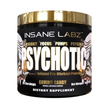 Предтренировочный комплекс Insane Labz Psychotic Gold 35 порций