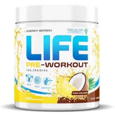 Предтренировочный комплекс Tree of life PRE-Worcout 300 гр 50 порций