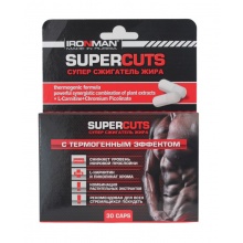 Жиросжигатель IRONMAN Super CUTS 30 капсул