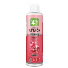 Л-Карнитин 4ME Nutrition L-carnitine+Guarana Attack 3600  500 мл