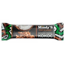 Батончик Mindy's гранола с фруктами 35 гр