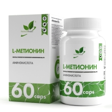 Аминокислоты NaturalSupp L-Methionine 60 капсул