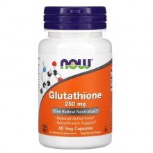 Специальный препарат NOW Glutathione 250мг 60 капсул