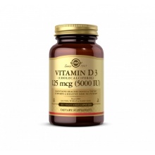 Витамины Solgar Vitamin D3 5000IU 60 капсул
