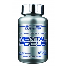 Предтренировочный комплекс Scitec Nutrition Mental Focus 90 капсул