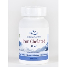 Витамины Norway Nature Iron Chelated 18 мг 90 таблеток