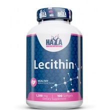 Аминокислота Haya Labs Lecithin 1200 мг 100 капсул