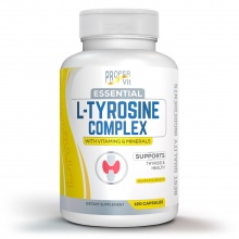 Аминокислоты Proper Vit Essential L-Tyrosine Complex 120 капсул