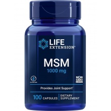 Хондропротектор Life Extension MSM 1000 мг 100 капсул