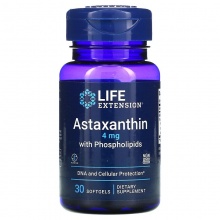 Антиоксидант Life Extension Astaxanthin with Phospholipids 4 мг 30 капсул