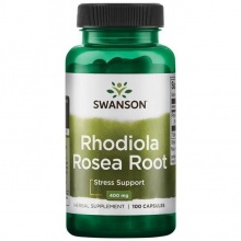 Витамины Swanson FLL SPC Rhodiola Rosea Root 400 мг 100 капсул