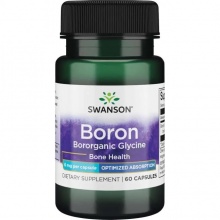 Хондропротектор Swanson Albion Boron Bororganic Glycine 6 мг 60 капсул