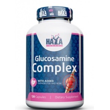 Хондропротектор Haya Labs Glucosamine Chondroitin + MSM Complex 120 капсул