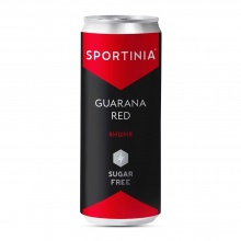 Напиток Sportinia GUARANA Red 330 мл