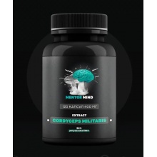 Специальный препарат Mentor Mind Cordyceps 400 мг 120 капсул
