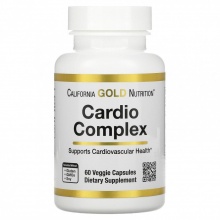 Витамины California Gold Nutrition Cardio Complex 60 капсул