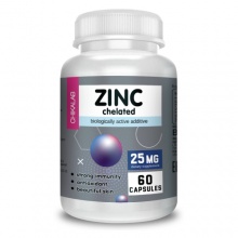 Витамины Chikalab vitamin Zinc chelate 25 мг 60 капсул