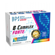 Витамины Balkan Pharmaceuticals B-Complex Forte 30 капсул