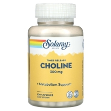 Витамины Solaray Choline 300 мг 100 капсул