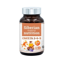 Антиоксидант Siberian Organic Nutrition Omega 3-6-9 1630 мг 60 капсул