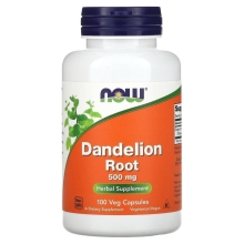 Витамины NOW Dandelion Root 500 мг 100 капсул