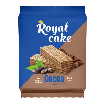 Вафли Protein Rex Royal Cake на сорбите 120 гр