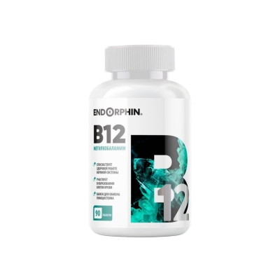 Витамины ENDORPHIN Vitamin B12 90 капсул