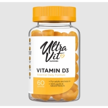 Витамины UltraVit Gummies Vitamin D3 60 жевательных таблеток