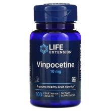 Специальный препарат Life Extension Vinpocetine 10 мг 100 таблеток