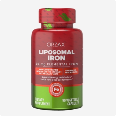 Витамины Orzax Liposomal Iron 90 капсул
