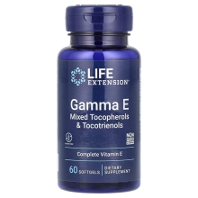 Витамины Life Extension Gamma E Mixed Tocopherols 60 капсул