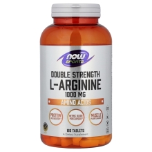 Аминокислота NOW Arginine 1000 мг 180 таблеток
