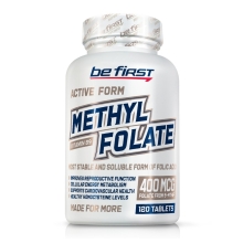 Витамины Be First Methyl Folate 400 мкг 120 таблеток