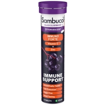 Витамины Sambucol Immuno Forte Black Elderberry Effervescent 15 таблеток