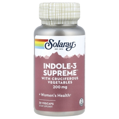 Антиоксидант Solaray Indole-3 Carbinol 100 мг 30 капсул